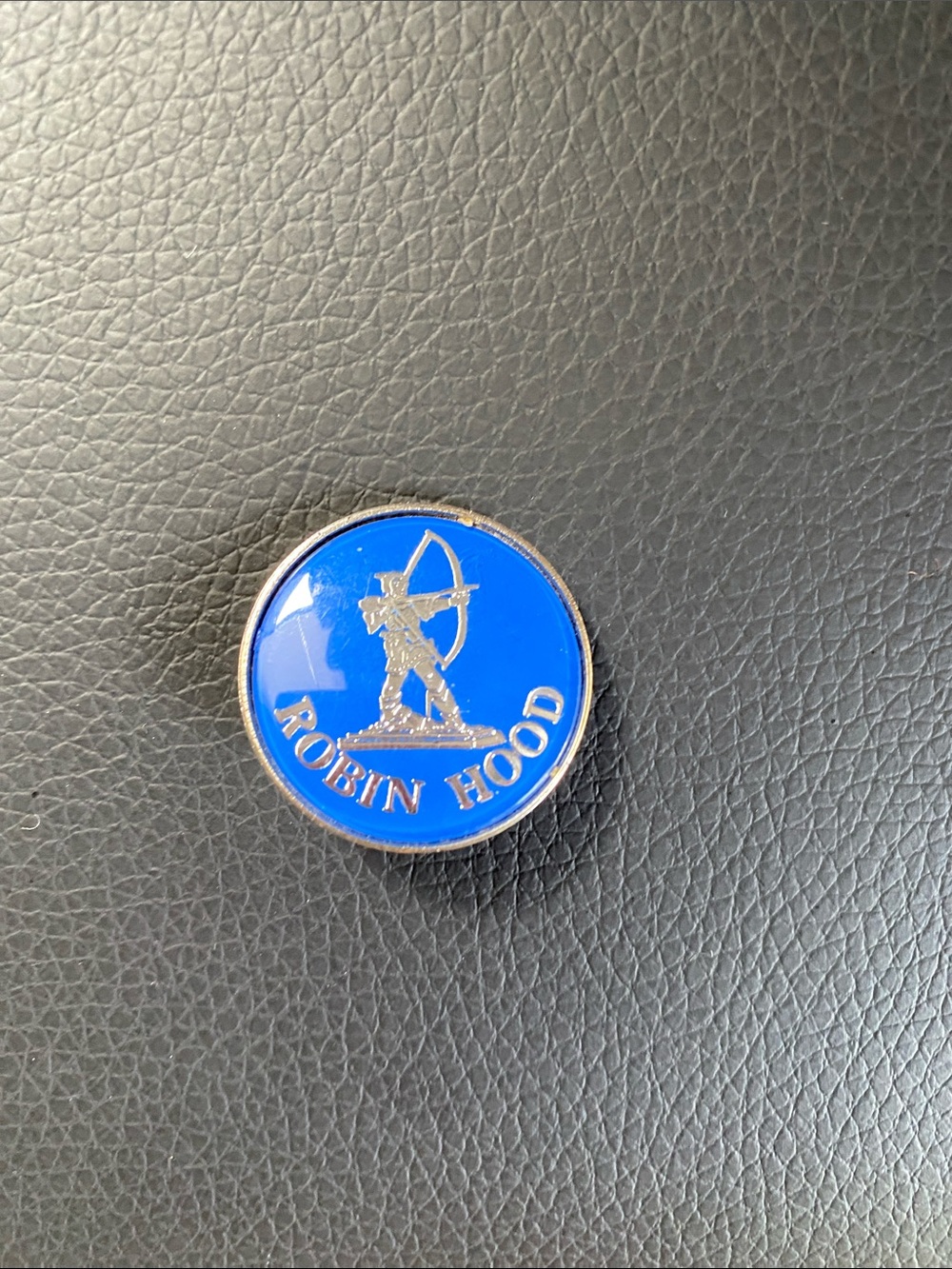 Vintage Robin Hood Round Pin